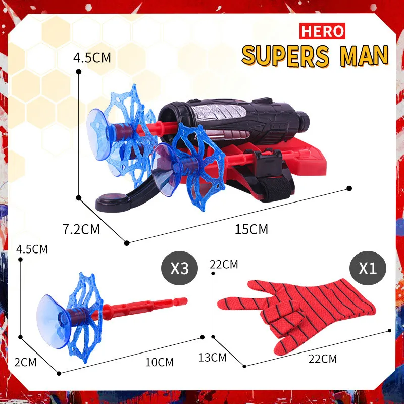 Movie Model Glove Launcher Toys Set for Child Cosplay Action Figure Costume Anime Figures PVC Parent-child Interactive Game Toys
Movie Model Glove Launcher Toys Set for Child Cosplay Action Figure Costume Anime Figures PVC Parent-child Interactive Game Toys