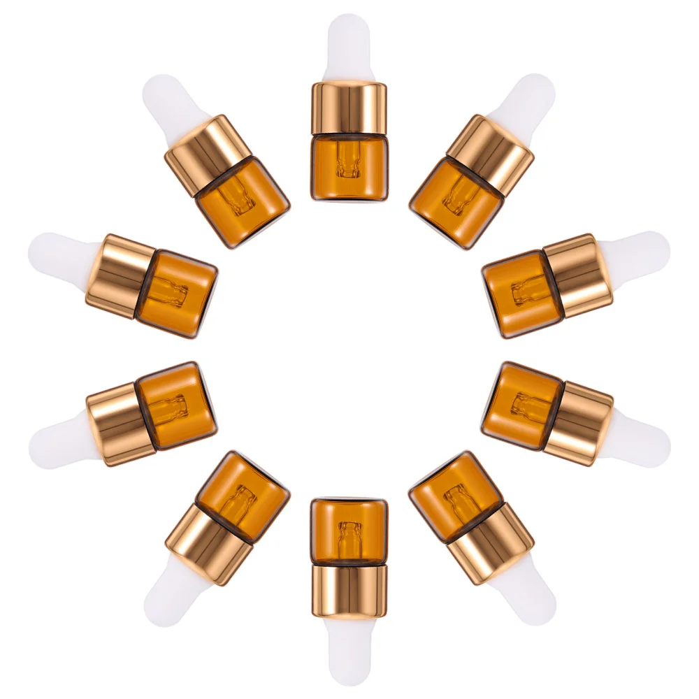 30pcs 2ml Essential Oil Dispenser Bottles Empty Glass Dropper Bottle for Travel
30pcs 2ml Essential Oil Dispenser Bottles Empty Glass Dropper Bottle for Travel
