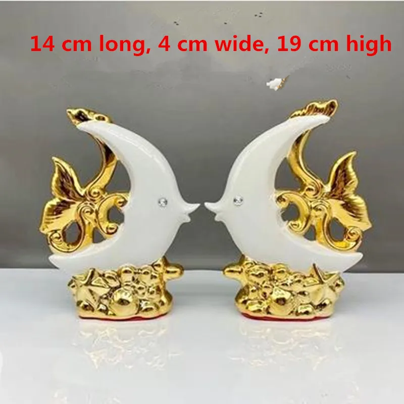 European golden ceramic animals, fish, swans, dolphins, home office restaurant desktop decoration crafts
European golden ceramic animals, fish, swans, dolphins, home office restaurant desktop decoration crafts