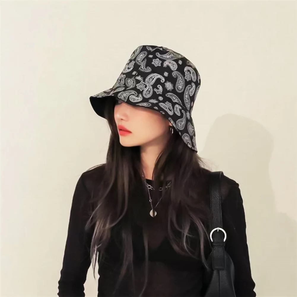 Women Paisley Cashew Print Double Sided Reversible Sun Hat Folding Bucket Cap perfect gifts for women
Women Paisley Cashew Print Double Sided Reversible Sun Hat Folding Bucket Cap perfect gifts for women