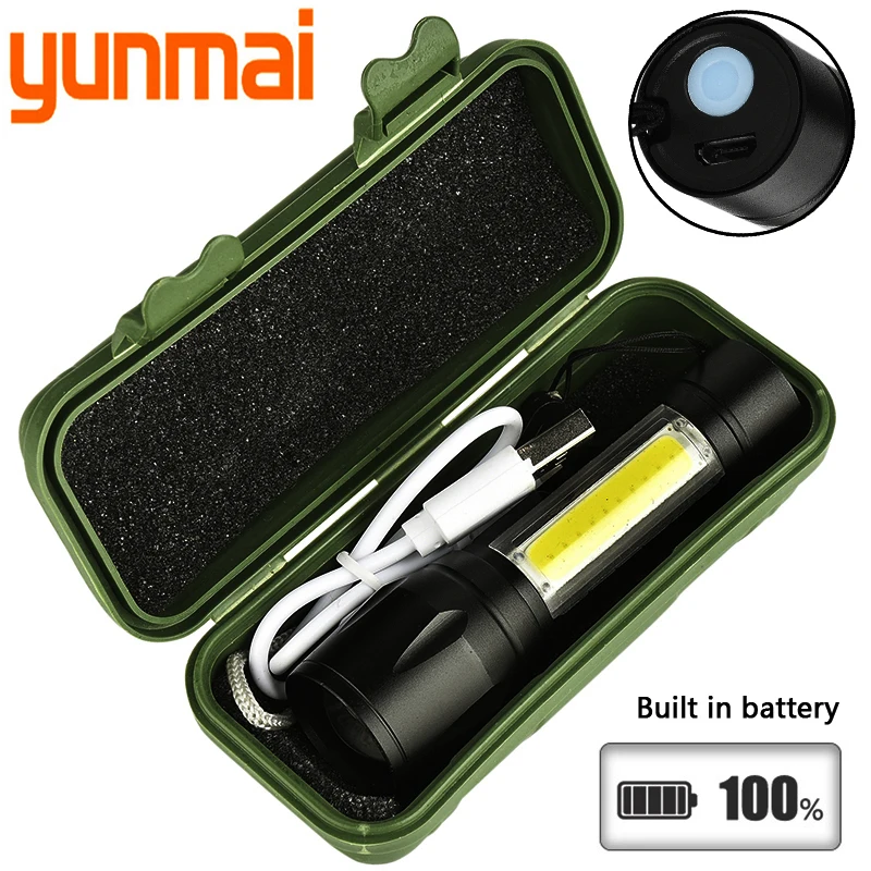 XP-G Q5 Led Flashlight Torch Aluminum Waterproof Camping Bulbs Shock Resistant Adjustable Zoomable Sport Light Built in Battery
XP-G Q5 Led Flashlight Torch Aluminum Waterproof Camping Bulbs Shock Resistant Adjustable Zoomable Sport Light Built in Battery