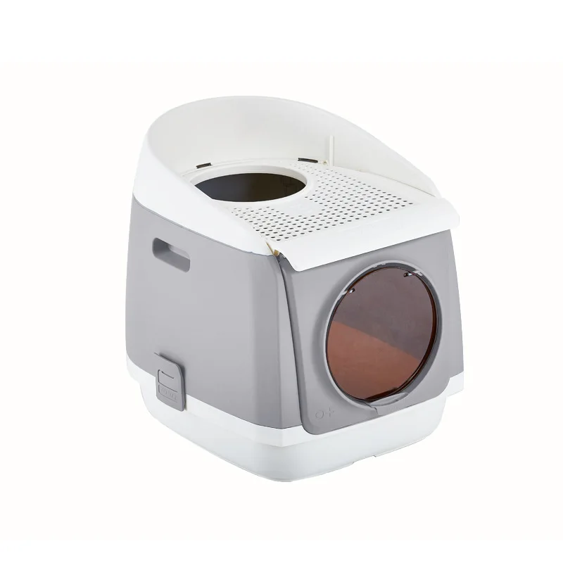 Cat litter basin free cabin totally enclosed engineering plastic Cat Toilet poop deodorant and splash proof cat products
Cat litter basin free cabin totally enclosed engineering plastic Cat Toilet poop deodorant and splash proof cat products