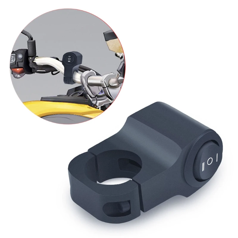 Easy Installation Handlebar Controller Switch Motorbike Headlight Control Button Spotlight On/Off Push Button
Easy Installation Handlebar Controller Switch Motorbike Headlight Control Button Spotlight On/Off Push Button
