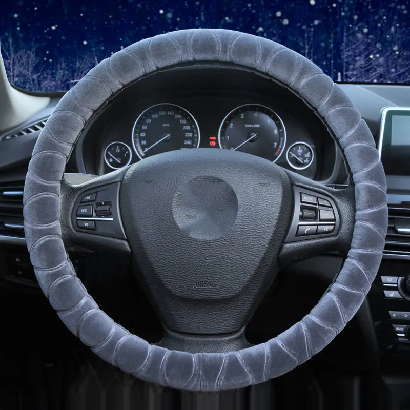 Plush Car Steering Wheel Cover Autumn and Winter New Warmth and Non-slip Universal Grip Cover Gear Lever Cover Handbrake Cover
Plush Car Steering Wheel Cover Autumn and Winter New Warmth and Non-slip Universal Grip Cover Gear Lever Cover Handbrake Cover