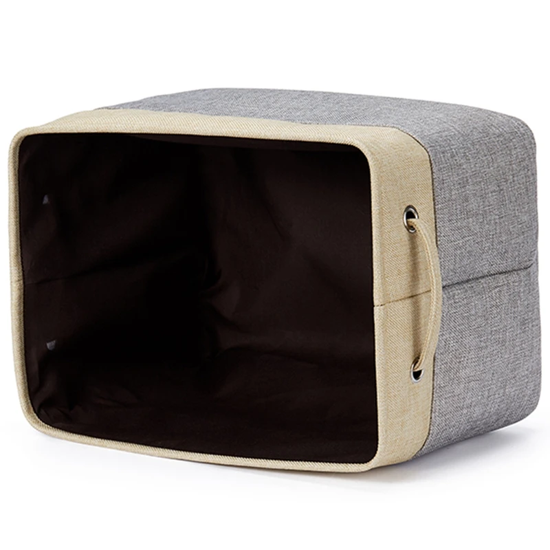 6 Pcs Foldable Cotton and Linen Storage Basket Clothes Storage Box Toy Storage Box Home Fabric Storage Storage Box 
6 Pcs Foldable Cotton and Linen Storage Basket Clothes Storage Box Toy Storage Box Home Fabric Storage Storage Box