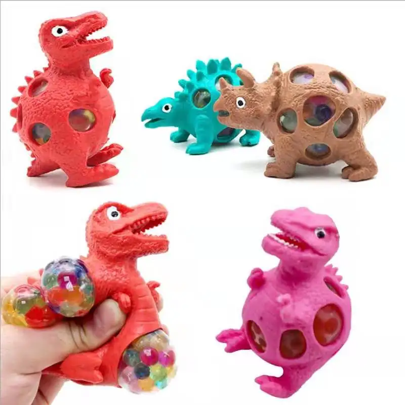

Strange New Snail Lays Eggs Dinosaur Vent Ball Tricky Toy Decompression Pinch Squeeze Grape Random Color For Baby Kids Gift