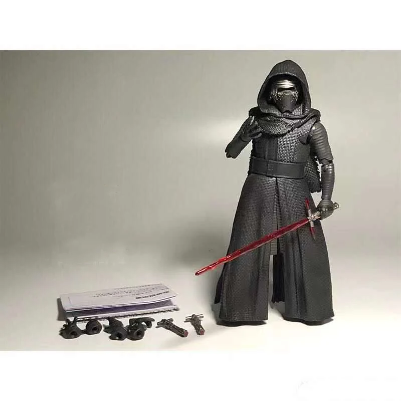 Bandai Original SHF Star wars Kylo Ren action & toy figures model toys for children
Bandai Original SHF Star wars Kylo Ren action & toy figures model toys for children