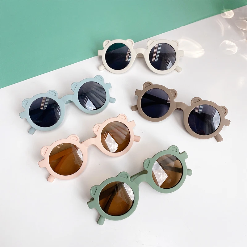 Children Boy Girl Cute Leopard Double Color Cartoon Bear Shape Round Sunglasses Kids Vintage Sunglasses UV400 Protection Classic
Children Boy Girl Cute Leopard Double Color Cartoon Bear Shape Round Sunglasses Kids Vintage Sunglasses UV400 Protection Classic