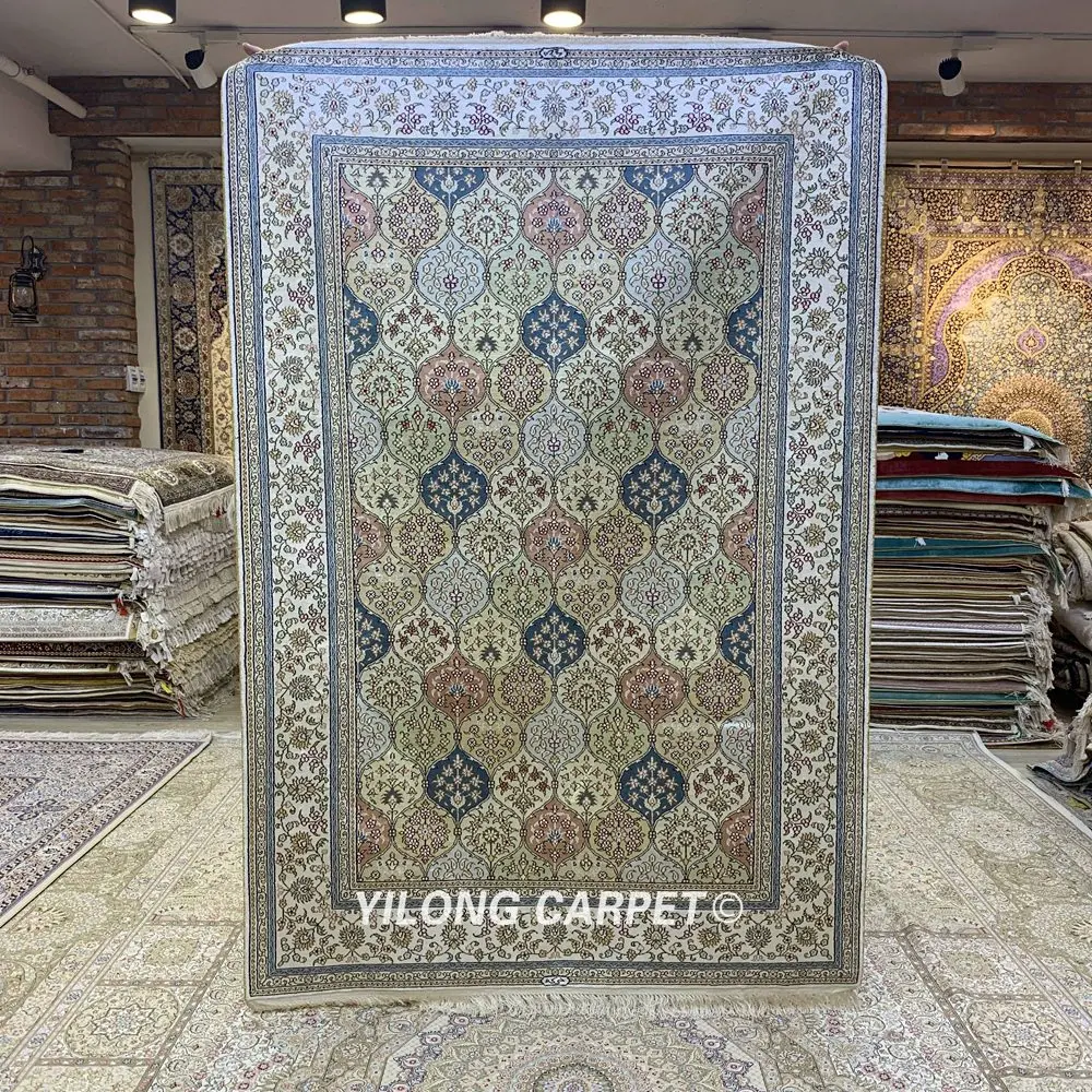 Yilong 4'x6' Traditional floral bedroom carpet vantage antique persian gabbeh rugs (HF293B)
Yilong 4'x6' Traditional floral bedroom carpet vantage antique persian gabbeh rugs (HF293B)