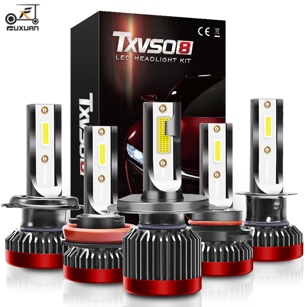 2Pcs 12000LM Mini H7 H4 LED Car Light Headlight Bulbs H1 LED H8 H9 H11 9005 HB3 9006 HB4 Auto 12V 24V LED Lamps Automobiles
2Pcs 12000LM Mini H7 H4 LED Car Light Headlight Bulbs H1 LED H8 H9 H11 9005 HB3 9006 HB4 Auto 12V 24V LED Lamps Automobiles