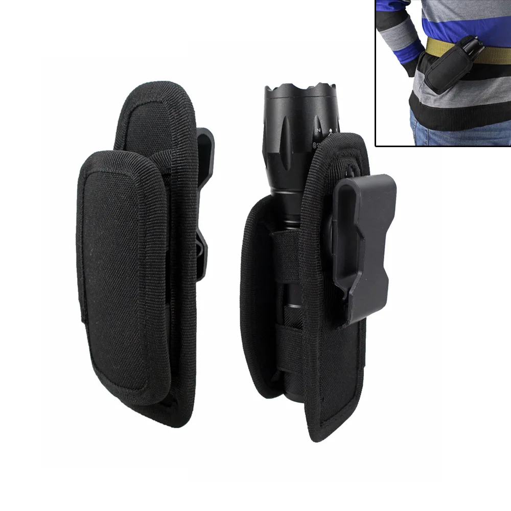360-degree Rotating Tactical Flashlight Holder Multifunctional Fanny Pack Universal Flashlight Kit for Outdoor Night Sports Bags
360-degree Rotating Tactical Flashlight Holder Multifunctional Fanny Pack Universal Flashlight Kit for Outdoor Night Sports Bags