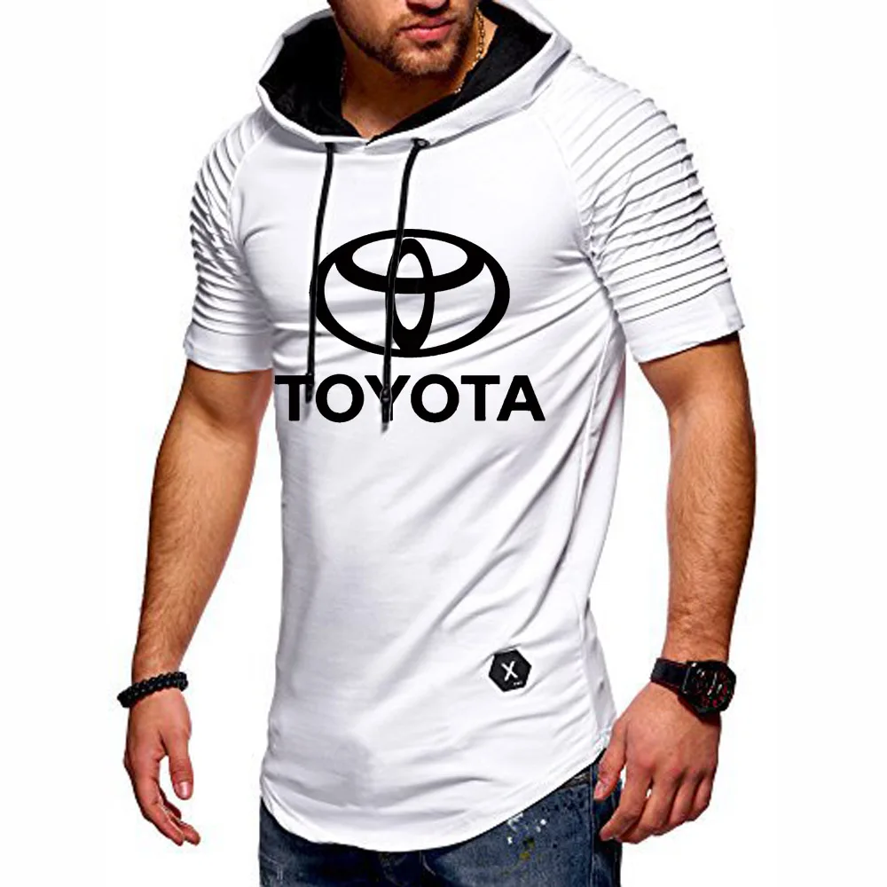 New 2020 Summer Men's T-Shirt Toyota Car Logo casual Cotton Slim fit Folds Hooded Short Sleeve Solid color Mens T-Shirt
New 2020 Summer Men's T-Shirt Toyota Car Logo casual Cotton Slim fit Folds Hooded Short Sleeve Solid color Mens T-Shirt