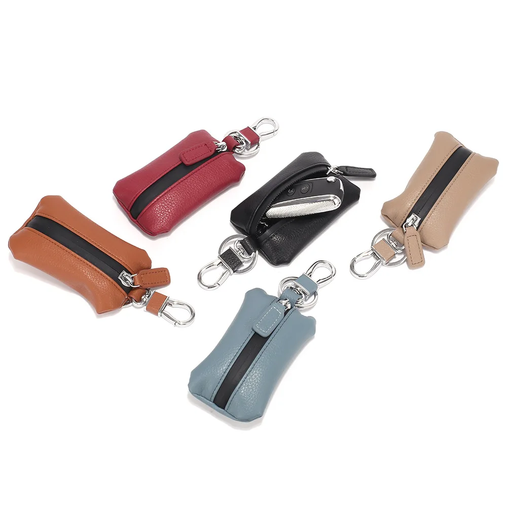 New Split Leather Car Key Holder Pouch Wallet Women Housekeep Keys Coin Bag Unisex
New Split Leather Car Key Holder Pouch Wallet Women Housekeep Keys Coin Bag Unisex