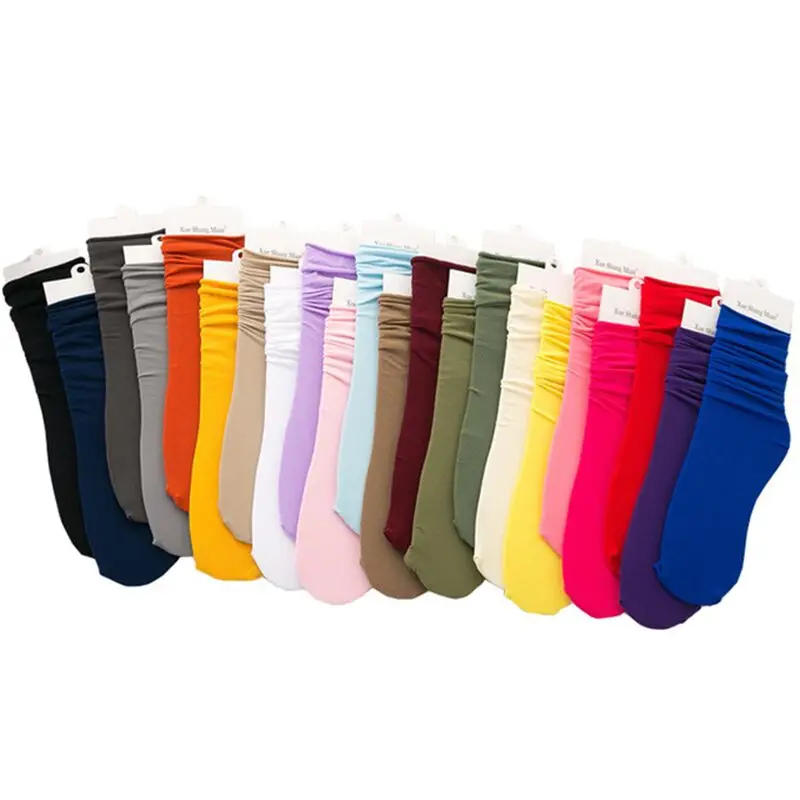 Thin Socks Harajuku Summer Autumn New Ice Sock Girls Solid Color Japanese Casual High Quality Sox
Thin Socks Harajuku Summer Autumn New Ice Sock Girls Solid Color Japanese Casual High Quality Sox