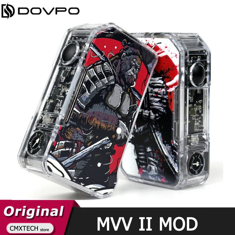 Оригинальный бокс-мод Dovpo MVV 2 вейп 280 Вт мод II питание от двойной батареи 18650