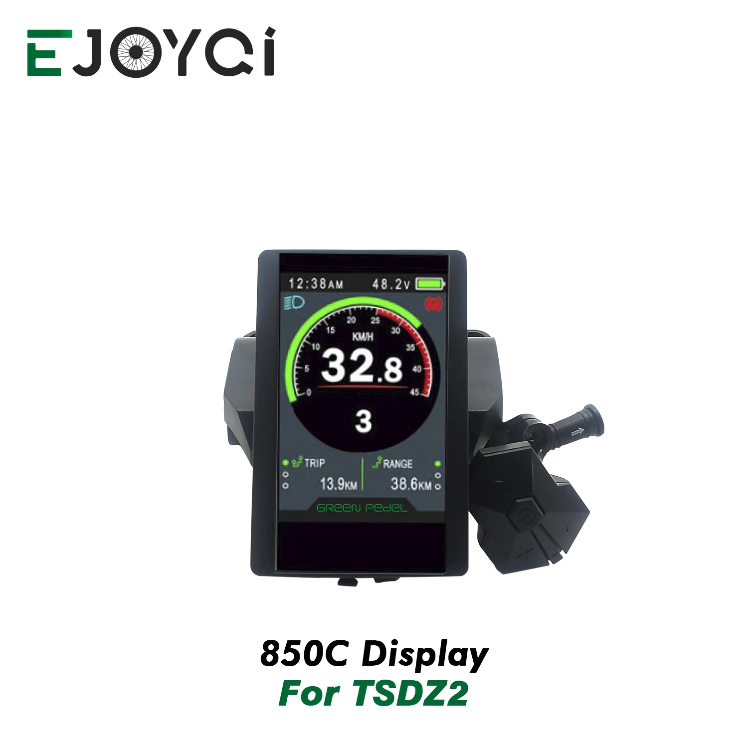 Ejoyqi Tongsheng TSDZ 2 Средний приводной двигатель ЖК-дисплей 850C цветной экран дисплей для электрического велосипеда комплект для преобразования
Ejoyqi Tongsheng TSDZ 2 Средний приводной двигатель ЖК-дисплей 850C цветной экран дисплей для электрического велосипеда комплект для преобразования