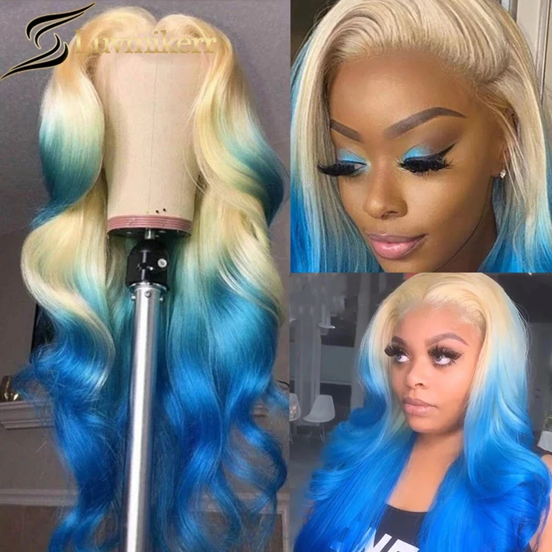 40 Inch Ombre Green Blonde 13x5 Lace Frontal Wig HD Lace Wigs Colored 613 Body Wave Full Pre Plucked Highlight Human Hair Wig 30
40 Inch Ombre Green Blonde 13x5 Lace Frontal Wig HD Lace Wigs Colored 613 Body Wave Full Pre Plucked Highlight Human Hair Wig 30