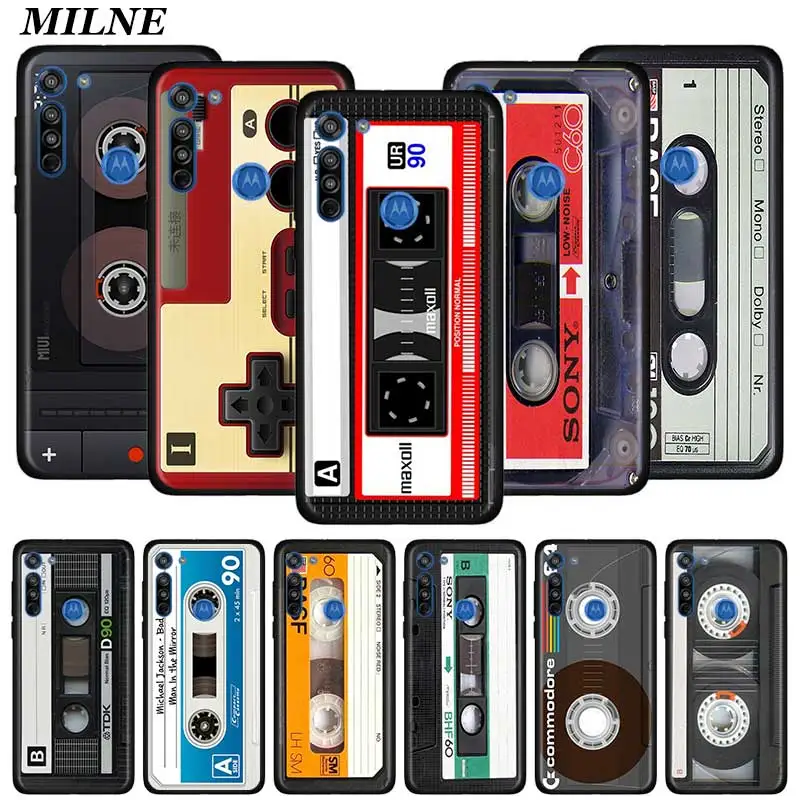 Retro Mix Cassette Tape Case For Motorola One Fusion+ G8 G9 Play G Stylus G8 Power Lite One Hyper E6s Edge Plus Back Cover Coque
Retro Mix Cassette Tape Case For Motorola One Fusion+ G8 G9 Play G Stylus G8 Power Lite One Hyper E6s Edge Plus Back Cover Coque