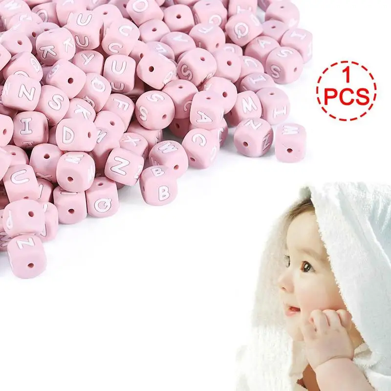 Silicone 26 English alphabet beads baby molar accessories beads loose dice diy chain pacifier U8M7
Silicone 26 English alphabet beads baby molar accessories beads loose dice diy chain pacifier U8M7