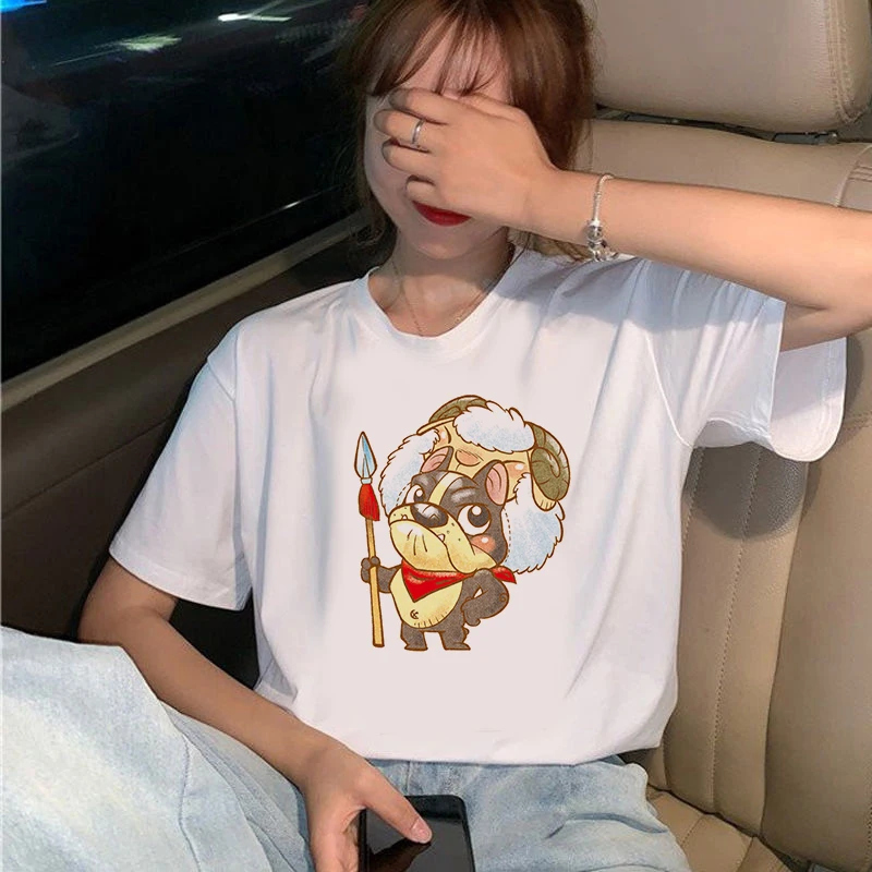 Cute Dogs Harajuku Aesthetic Tshirt Women white Tees Tops Thin Section T Shirt Short Sleeve Streetwear Plus Size Tshirt
Cute Dogs Harajuku Aesthetic Tshirt Women white Tees Tops Thin Section T Shirt Short Sleeve Streetwear Plus Size Tshirt