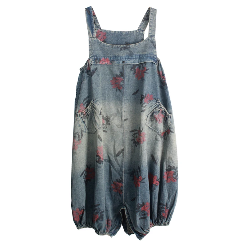 Boyfriend denim Overalls Casual Drop Crotch Jumpsuits Women Big Size Baggy Cross Rompers pants Print Flower Hip-Hop harem jeans
Boyfriend denim Overalls Casual Drop Crotch Jumpsuits Women Big Size Baggy Cross Rompers pants Print Flower Hip-Hop harem jeans