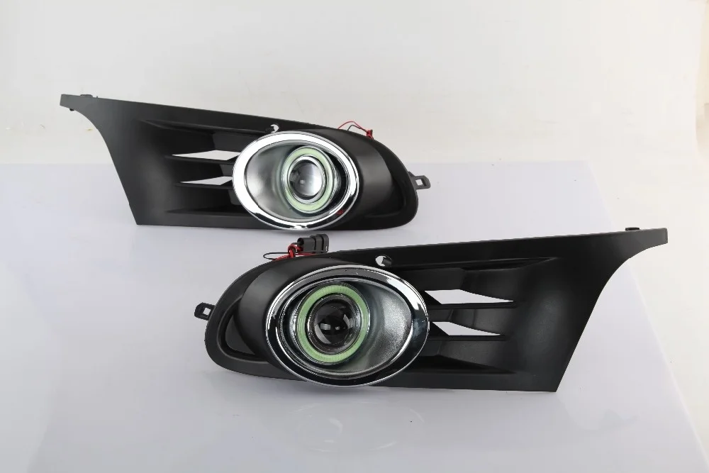 eOsuns Innovative COB angel eye led daytime running light DRL + halogen Fog lamp+ Projector Lens for volkswagen VW golf 6 MK6
eOsuns Innovative COB angel eye led daytime running light DRL + halogen Fog lamp+ Projector Lens for volkswagen VW golf 6 MK6