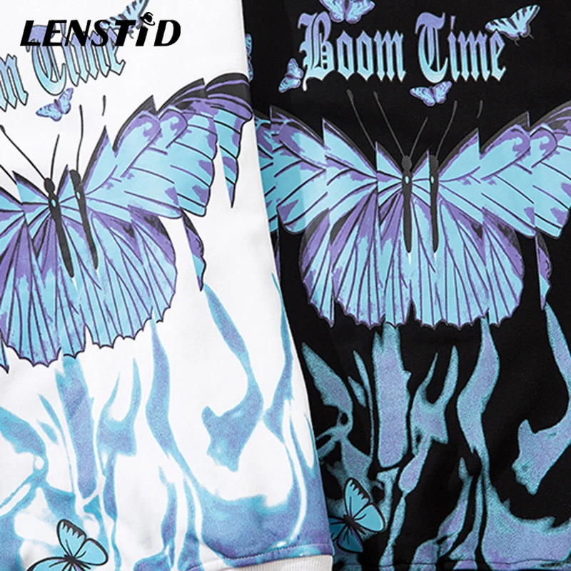 LENSTID Men Hip Hop Sweatshirt Blue Fire Flame Butterfly Harajuku Streetwear Hipster Pullover Hoodies Autumn Fashion Sweatshirts
LENSTID Men Hip Hop Sweatshirt Blue Fire Flame Butterfly Harajuku Streetwear Hipster Pullover Hoodies Autumn Fashion Sweatshirts