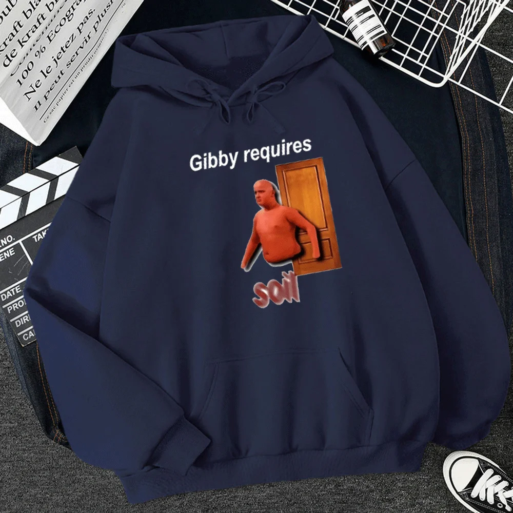 New Style Gibby Requires Soil High Quality Hoodie women Long Sleeve print Sweatshirt Unisex Fashion Pullover coat Female's tops
New Style Gibby Requires Soil High Quality Hoodie women Long Sleeve print Sweatshirt Unisex Fashion Pullover coat Female's tops