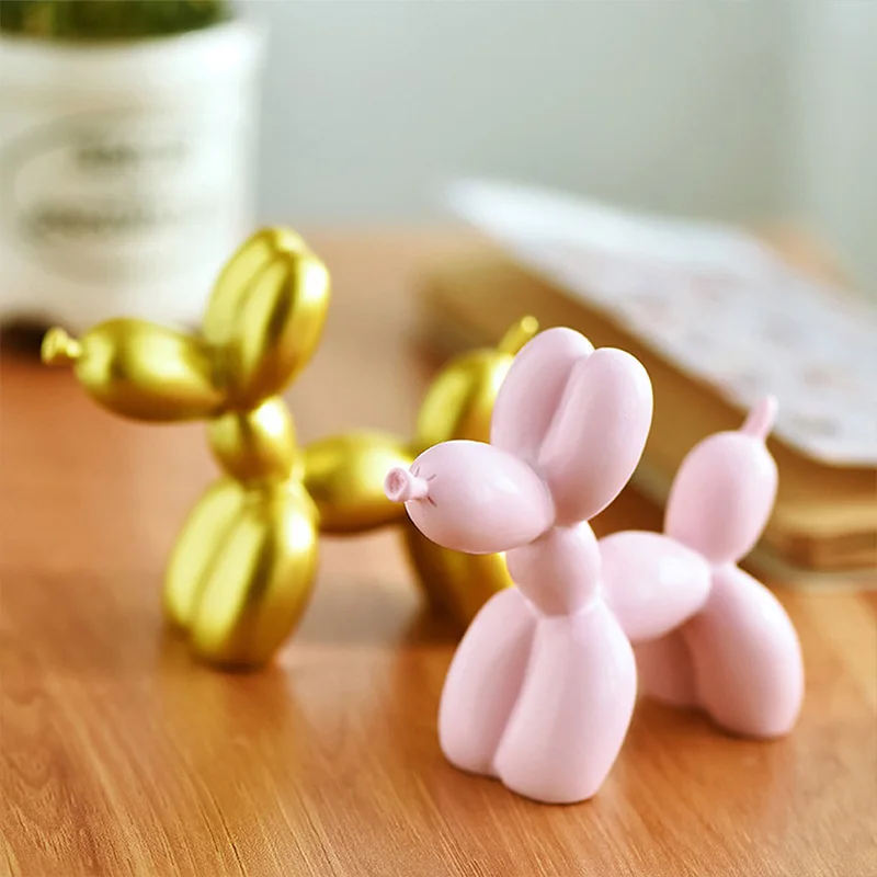 1 pc small balloon dog 9 * 3.5 * 7.5cm Lovely table decoration Cake decoration tools Resin crafts Home decoration 5 colors
1 pc small balloon dog 9 * 3.5 * 7.5cm Lovely table decoration Cake decoration tools Resin crafts Home decoration 5 colors