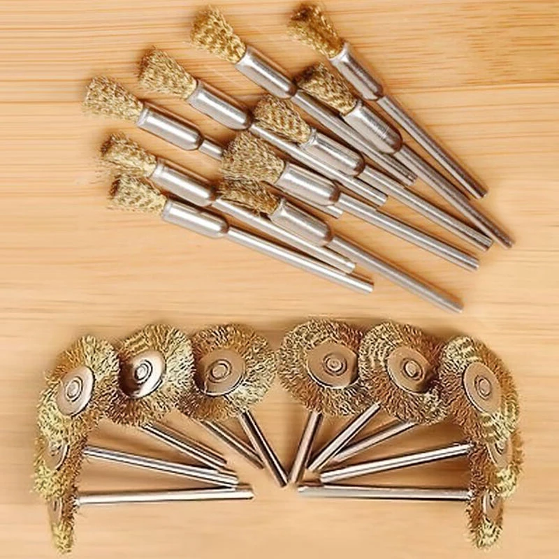 Brass Wire wheel brushes Cup Rust Deburring Cleaning Brush Rotary tools Remove paint Decontamination
Brass Wire wheel brushes Cup Rust Deburring Cleaning Brush Rotary tools Remove paint Decontamination