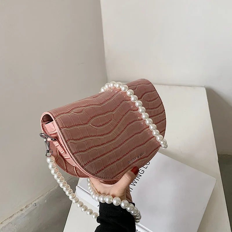 Retro Stone Pattern Small Bag Female 2021 New Net Red Dumpling Bag Fashion Lady Pearl One-shoulder Underarm Bag Messenger Bag
Retro Stone Pattern Small Bag Female 2021 New Net Red Dumpling Bag Fashion Lady Pearl One-shoulder Underarm Bag Messenger Bag