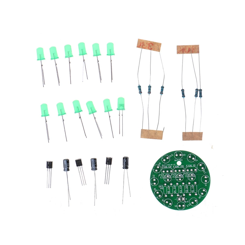 DIY Electronic Kit Set LED Round Water Light Production Kit for Skill Training Soldering Practice Parts Lamp Accessory
DIY Electronic Kit Set LED Round Water Light Production Kit for Skill Training Soldering Practice Parts Lamp Accessory