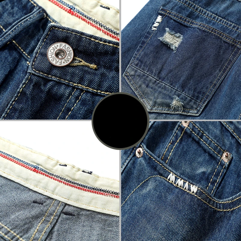 Men'S Classic Retro Ripped Denim Shorts 2021 Summer New Stretch Slim Jeans Male Trendy Brand Five-Point Pants Casual Beach Pants 
Men'S Classic Retro Ripped Denim Shorts 2021 Summer New Stretch Slim Jeans Male Trendy Brand Five-Point Pants Casual Beach Pants
