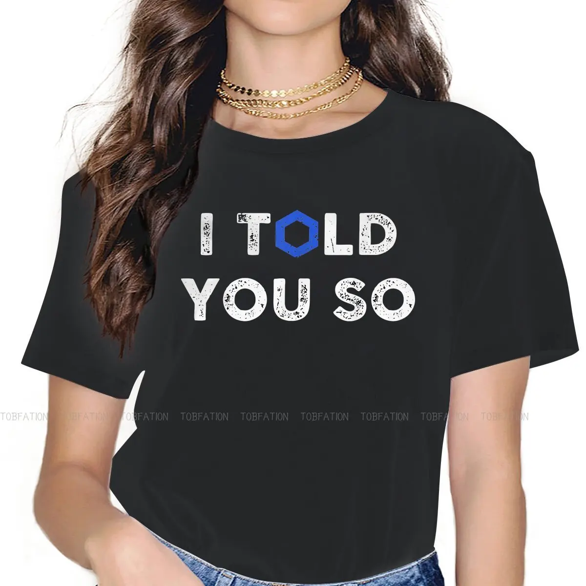 I Told You So Unique TShirt for Girl ChainLink Crypto Link Coin Crytopcurrency Blockchain Hip Hop Gift Clothes T Shirt Hot Sale
I Told You So Unique TShirt for Girl ChainLink Crypto Link Coin Crytopcurrency Blockchain Hip Hop Gift Clothes T Shirt Hot Sale