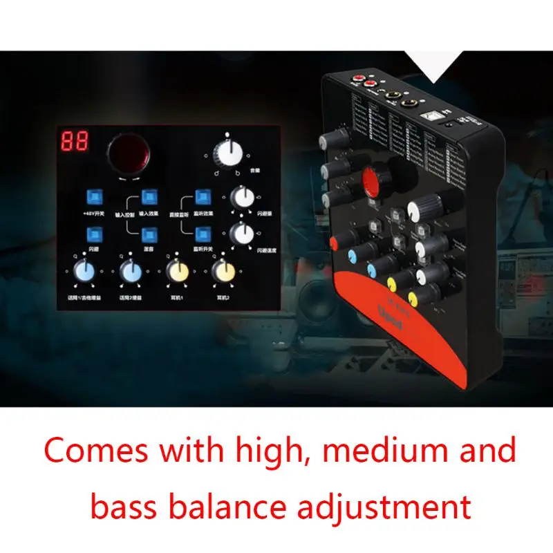 1 Set Upod Pro Professional External Sound Card Microphone 48V USB 2.0 Recording Interface for Mobile Phone PC Karaoke Live
1 Set Upod Pro Professional External Sound Card Microphone 48V USB 2.0 Recording Interface for Mobile Phone PC Karaoke Live