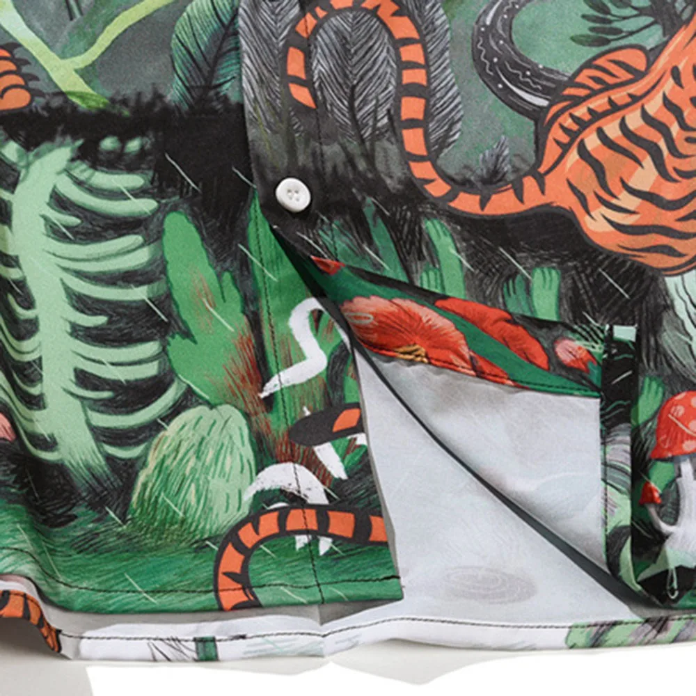 2021 Western Style Shirt Summer Loose Casual Fashion Temperament Vacation Oversize Printing Lapel Summer
2021 Western Style Shirt Summer Loose Casual Fashion Temperament Vacation Oversize Printing Lapel Summer