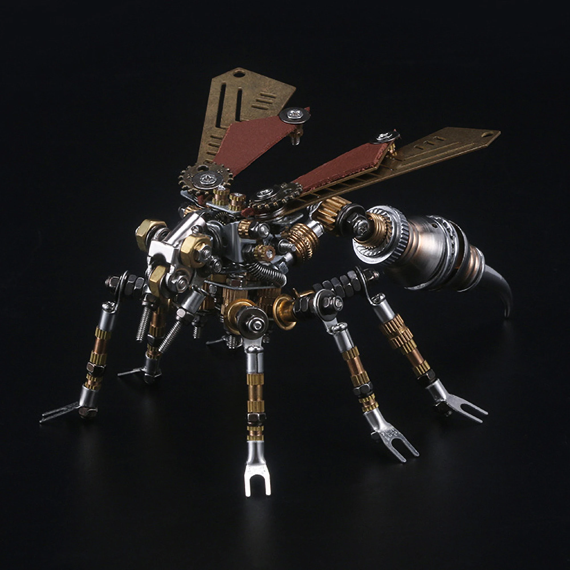 Wasp Mechanical steampunk Insect figurine Handmade Creative Small Crafts Ornaments art Metal Insects Sculpture Iron personalized
Wasp Mechanical steampunk Insect figurine Handmade Creative Small Crafts Ornaments art Metal Insects Sculpture Iron personalized