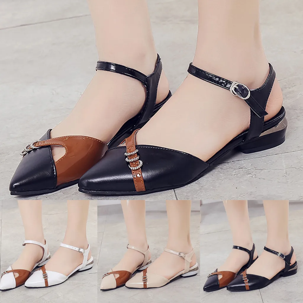 Women's Party Fashion Pointed Buckle Toe Strap Shallow High Heel Sandals Square Heel High Heel Summer Comfortable Shoes
Women's Party Fashion Pointed Buckle Toe Strap Shallow High Heel Sandals Square Heel High Heel Summer Comfortable Shoes
