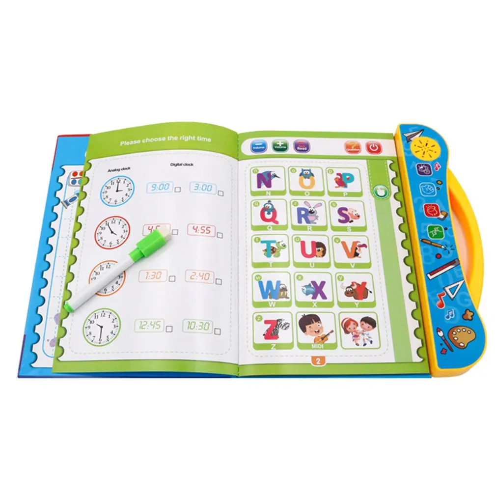 English Point Reading Early Education Children's Voice Book Point Reading Machine Audio E-book Toy Birthday Gifts
English Point Reading Early Education Children's Voice Book Point Reading Machine Audio E-book Toy Birthday Gifts