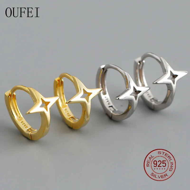 OUFEI Cross Hoop Earring 925 Sterling Silver Small Round Shape Earrings For Women Girl Student Gifts Fine Jewelry
OUFEI Cross Hoop Earring 925 Sterling Silver Small Round Shape Earrings For Women Girl Student Gifts Fine Jewelry