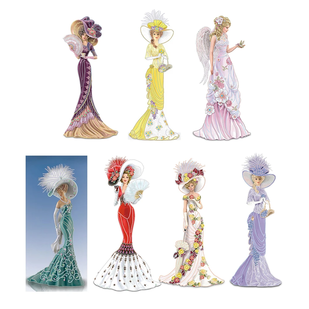 Handmade Special Shape Dress Lady Picture Drill Diamond 5D Part Kit DIY Painting Rhinestone Arts Craft Festival Gift
Handmade Special Shape Dress Lady Picture Drill Diamond 5D Part Kit DIY Painting Rhinestone Arts Craft Festival Gift