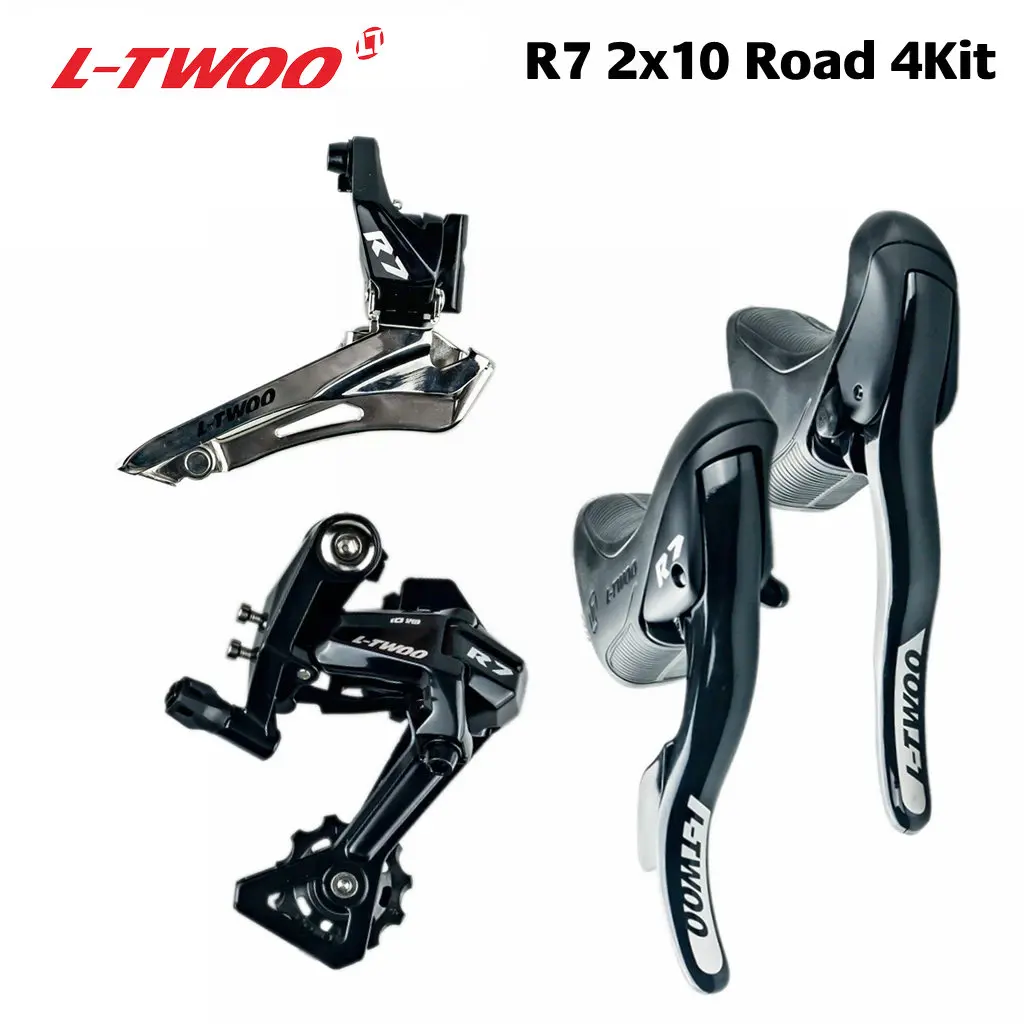 LTWOO R7 2x10 Speed, 20s Road Groupset, Shifters + Rear Derailleurs + Front Derailleurs, compatible with 4700, R3000
LTWOO R7 2x10 Speed, 20s Road Groupset, Shifters + Rear Derailleurs + Front Derailleurs, compatible with 4700, R3000