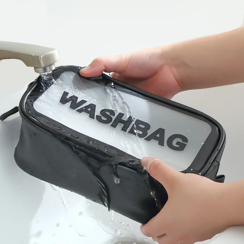 

Travel Makeup Bag Women Men Large Waterproof Toiletries Cosmetic Bag Organizer Case Necessaries Make Up Wash Toiletry Bags