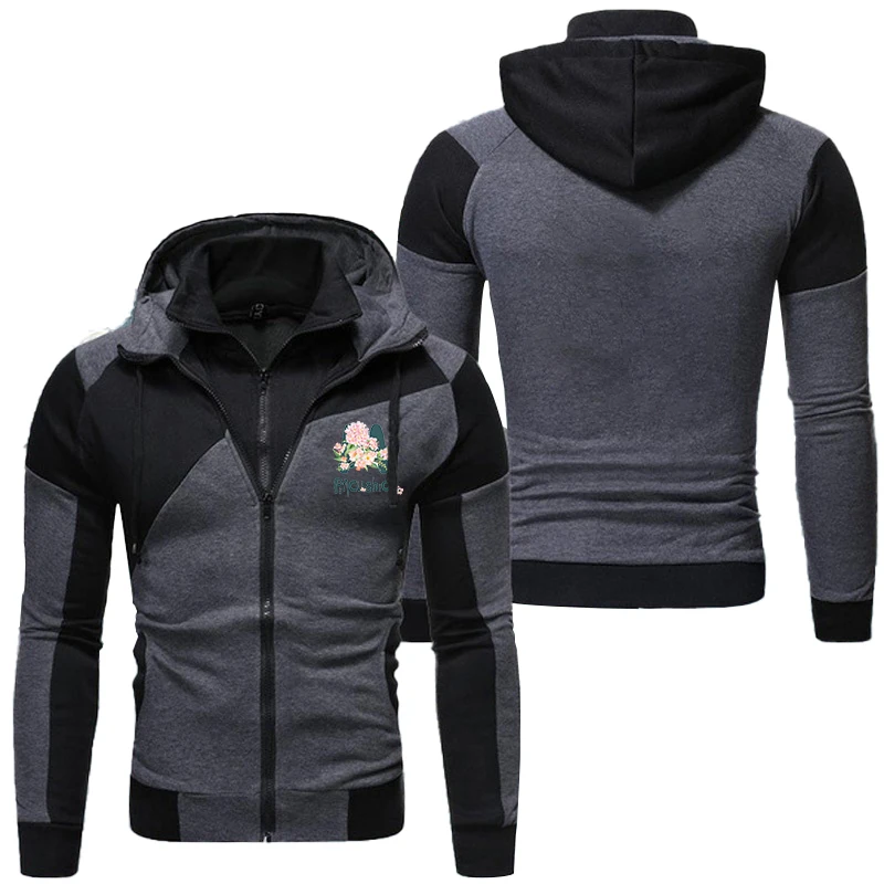 New Men's Hoodies Sweatshirts Zipper Patchwork Flower Print Men Hooded All-match Loose Track Hoodie Jacket Coat Streetwear M-3XL
New Men's Hoodies Sweatshirts Zipper Patchwork Flower Print Men Hooded All-match Loose Track Hoodie Jacket Coat Streetwear M-3XL