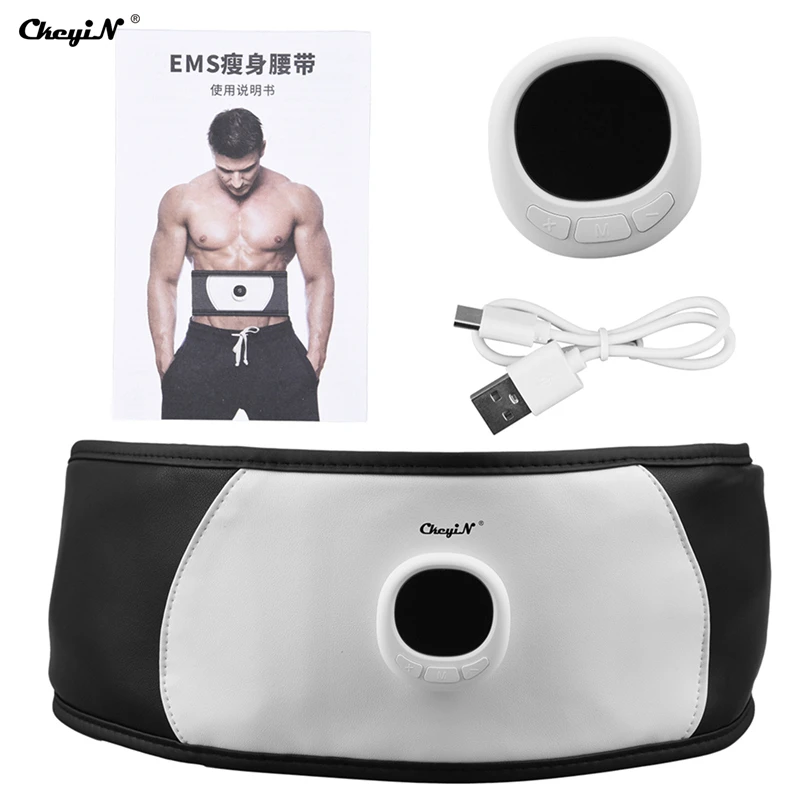 CkeyiN Abdominal Massage Belt Electric Muscle Fitness Stimulator Body Building Toning Belt EMS Heating Slimming Shaped Waistband
CkeyiN Abdominal Massage Belt Electric Muscle Fitness Stimulator Body Building Toning Belt EMS Heating Slimming Shaped Waistband