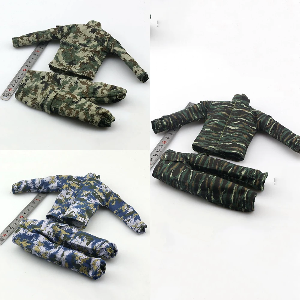 1/6 Scale Male Solider Accessory Jungle Camouflage Combat Uniforms Clothes Set For 12" Male Military Action Figure
1/6 Scale Male Solider Accessory Jungle Camouflage Combat Uniforms Clothes Set For 12" Male Military Action Figure