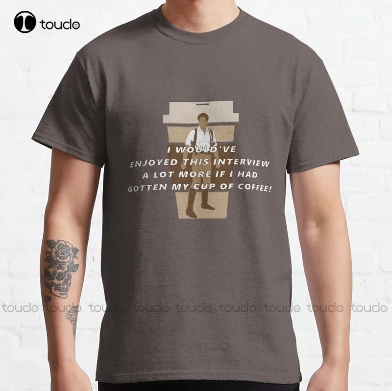 New Cup Of Coffee Brendan Fraser Rick Oconnell Classic T-Shirt Fishing Shirt Cotton Tee Shirts S-5Xl
New Cup Of Coffee Brendan Fraser Rick Oconnell Classic T-Shirt Fishing Shirt Cotton Tee Shirts S-5Xl