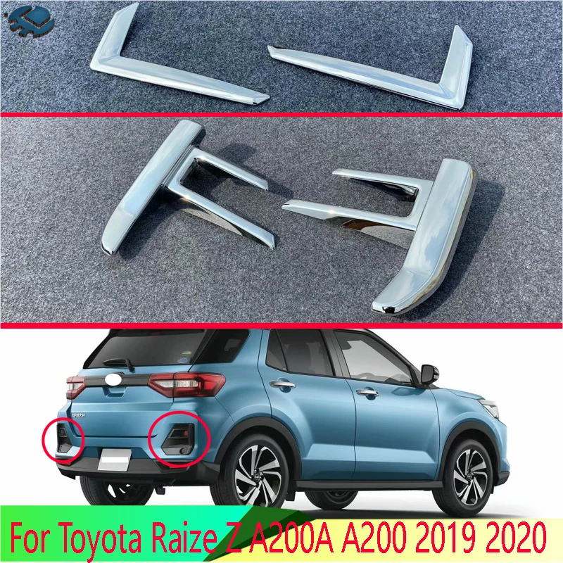 For Toyota Raize Z A200A A200 2019 2020 ABS Chrome Rear Reflector Fog Light Lamp Cover Trim Bezel Frame Styling Garnish
For Toyota Raize Z A200A A200 2019 2020 ABS Chrome Rear Reflector Fog Light Lamp Cover Trim Bezel Frame Styling Garnish