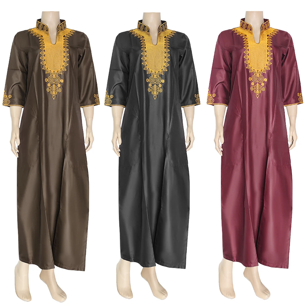 MD Dashiki African Dresses For Women Gold Embroidery Robe Ankara Style Ladies Clothing Ropa Europea 2021 Wedding Party Robes
MD Dashiki African Dresses For Women Gold Embroidery Robe Ankara Style Ladies Clothing Ropa Europea 2021 Wedding Party Robes