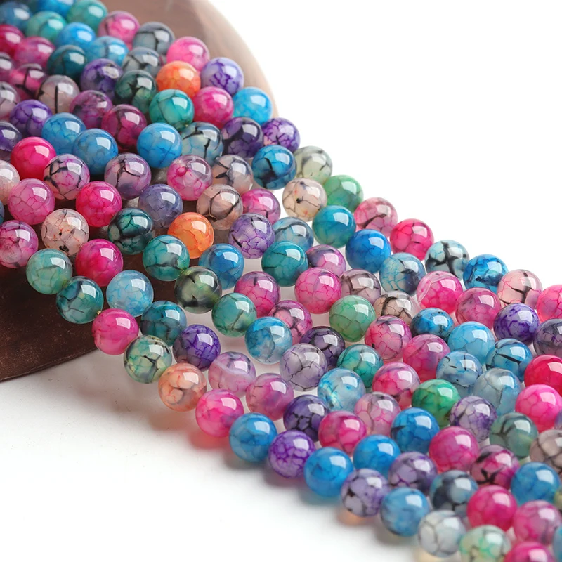 Round Red Dragon Faceted Vein Fire Agates Beads Natural Loose Stone Beads For DIY Jewelry Making Bracelet Necklace 15" 8/10mm
Round Red Dragon Faceted Vein Fire Agates Beads Natural Loose Stone Beads For DIY Jewelry Making Bracelet Necklace 15" 8/10mm